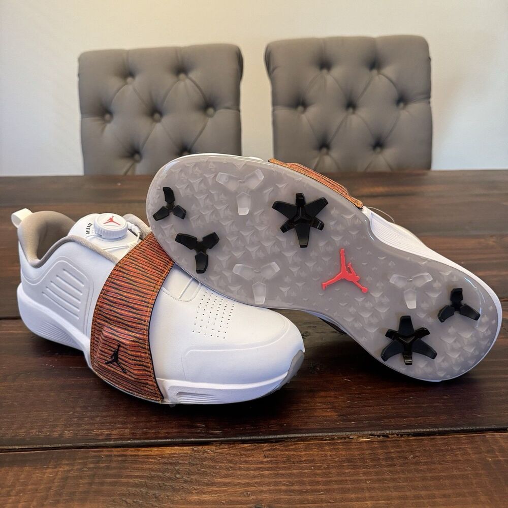 Nike Air Jordan Air Rev White Infrared 23 Golf Shoes